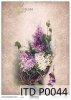 papier decoupage kwiaty, kompozycje kwiatowe*paper decoupage flowers, flower arrangements